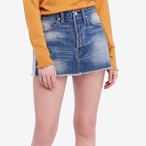 Free People Cotton Rugged Jean Mini